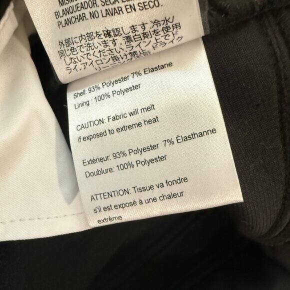 Obermeyer Teen Girls Snow Jolie Softshell Pant Black Medium Adjustable Length - Picture 5 of 11